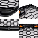 2015-2018 Ford Transit MK8 Raptor with Front Bumper LED Grille Matte Black
