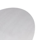 Oval blank aluminiumslegering nummerplade DIY Universal Passer til motorcykler