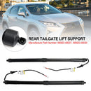 2018-2019 Základní model Lexus RX 450h (VIN začíná na JTJB) 2ks plynové vzpěry zadních dveří 6892048031 6891048071