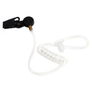 102B Transparente øretelefoner med luftslange og A24-kabel for ICOM A25CE, A25N og A24