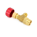 Adaptér a spojka ventilu chladiva klimatizace R410A 1/4" do 5/16" SAE