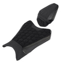 2024-2025 Para BMW R1300GS R 1300 GS Asiento delantero y trasero Juego de cojines para asiento Raider Negro 1