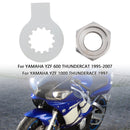 1995-2007 YAMAHA YZF 600 THUNDERCAT Kettenradmutter Sicherungsscheibe Tab Satz Generisch