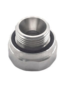 Gewindegröße Ölablassventil-Adapter Silber A-211 27mm-2.0