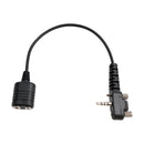K-Schnittstellen-Headset-Anschluss-Konverterkabel für Vertex VX-210 VX-228 VX-230 VX-231
