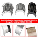 1989-2002 Cummins Standard STD Dodge 5.9 12/24V Connecting Rod Bearing Main Bearing 3969562 3802070