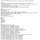 2011-2014 Iveco Daily V Van 35C15V, 40C15V, 45C15V, 50C15V, 60C15V, 65C15V Cylinder Head 908559 0200KC