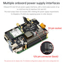 Raspberry Pi 5 PCIe auf M.2 E Key mit PoE-Ethernet-Netzteil-Adapterplatine
