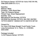 2003–2008 Volvo VHD VN VNL VNM D12 12,1 l Öldrucksensor 1077574