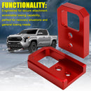 Gancho de Remolque Delantero para Toyota Tacoma 2024-2026 y 4Runner 2025-2026 Rojo Izquierdo y Derecho