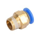 10 stk. 6 mm 1/8" Pneumatiske trykluftforbindelser stikfittings stik