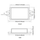 DC-DC 6V-12V 2A 24W Step Up samochodowy regulator konwertera zasilania wodoodporny