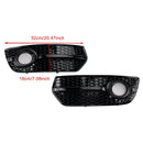 2009–2012 Audi Q5 2 Stück Frontstoßstange Grill Nebelscheinwerfer Lampenabdeckungen