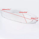 2007-2013 BMW X5 E70 2pcs Clear Headlight Lens Cover Headlight Left + Right