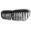 2019-2022 BMW 7-serie G12 Long Version Facelift Single Lat Glans Black Front Grill