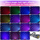 5-in-1 Laser-Zauberkugel mit UV-Blitzlicht und Fernbedienung für 96 Bilder