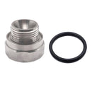 Gewindegröße Ölablassventil-Adapter Silber A-211 27mm-2.0