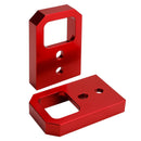 Gancho de Remolque Delantero para Toyota Tacoma 2024-2026 y 4Runner 2025-2026 Rojo Izquierdo y Derecho