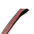 Glanz Schwarz Paar Hinten Fenster Seite Flügel Spoiler Für VW Passat B7 Wagon 11-15