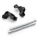 musta 1" Ohjaustangon korokkeen jatkeet Sportster XL1200X Forty Eight 48 2010-2018