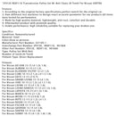 2010-2015 Nissan CUBE L3 1.2L L4 1.5 1.6L Kit de correia de transmissão com corrente de correia 30 dentes JF015E RE0F11A