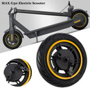 10" Solid forhjul 60/70-6.5 erstatning for Ninebot Max G30 sparkesykkel