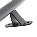 Sliding Ladder Hardware Kit 6.6FT Round Tube Rolling Library with Brake