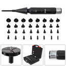 Professionelles Laser-Bore-Sight-Kit, mehrere Kaliber, verbesserter grüner Bore-Sighter