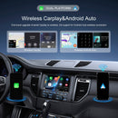 2-in-1-Adapter: Kabelloses Apple CarPlay und Android Auto – Auto-Kabelgebundenes CarPlay auf kabelloses CarPlay