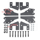 2017-2021 Polaris Ranger XP 1000 Crew Kit de elevación de 3 pulgadas Suspensión delantera y trasera