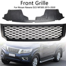 2015-2020 Nissan Navara NP300 D23 Mattsvart främre stötfångargrill