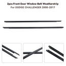 2008-2017 DODGE CHALLENGER 2-teiliges Dichtungsprofil für Fenstergürtel vorn