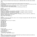 Vakuumpumpspackningssats/ombyggnadspackningsbyte för MERCEDES-BENZ C230 C280 C300
