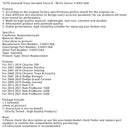 2014-2021 Ram ProMaster 3500 62TE Magnettransmitter mit variabler Kraft 0-90 Psi Sensor 5169313AA