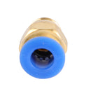 10 stk. 6 mm 1/8" Pneumatiske trykluftforbindelser stikfittings stik