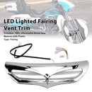 LED-beleuchtete Verkleidungsentlüftungsblende für Electra Street Glide FLHTCU 2014-2022