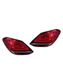 Mercedes-Benz W205 Facelift C300 (alamalli: 4Matic, perusmalli) 2019–2021 LED-takavalot/jarruvalot vasen + oikea 059067103 2059067203