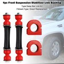 4-teiliges Stabilisator-Koppelstangen- und Buchsen-Set für die Vorderachse K700538 für Cadillac