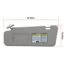 2008-2013 för Toyota Highlander par grå solskydd 74321-48490-E0/74320-48500-E0