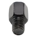 2 adaptadores de espelho universal para scooter de motocicleta, padrão de 8 mm para 10 mm reverso