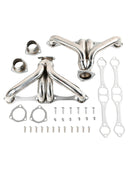 Udstødningsmanifold passer til Chevy Small Block SB V8 262 265 283 305 327 350 400