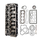 Complete cylinder head with valve spring and gasket set for Kubota V1505E V1505D