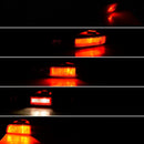 Prawy reflektor tylnego zderzaka lampa tylna z czerwoną soczewką dla Audi Q7 2007-2015
