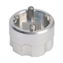 Irrota takaiskusuojus iskunvaimentimesta. FOX DPX2:lle. Rebound cap -ohjain. Työkalu 398-00-761