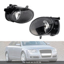 2005 2006 2007 2008 Audi A6 C6 Pair Front Bumper Driving Fog Lights