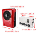 Klimatizace 24V RV Klimatizace 13000BTU pro nákladní automobily Split pro kempingové vozy, obytné vozy a přívěsy