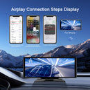 10,26"" Tragbares Bluetooth-Autonavigationssystem mit kabelloser CarPlay-Funktion und AHD-Kamera