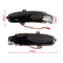Geräucherte LED Sequentielle Seite Spiegel Blinker Licht für Mercedes-Benz C W203