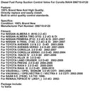 Saugsteuerventil der Dieselkraftstoffpumpe für Corolla RAV4 096710-0120