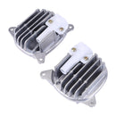 2018-2021 BMW G01 X3 G02 X4 F97 X3M F98 X4M Esquerda + Direita DRL LED Módulo Branco 63117466107 63117466108